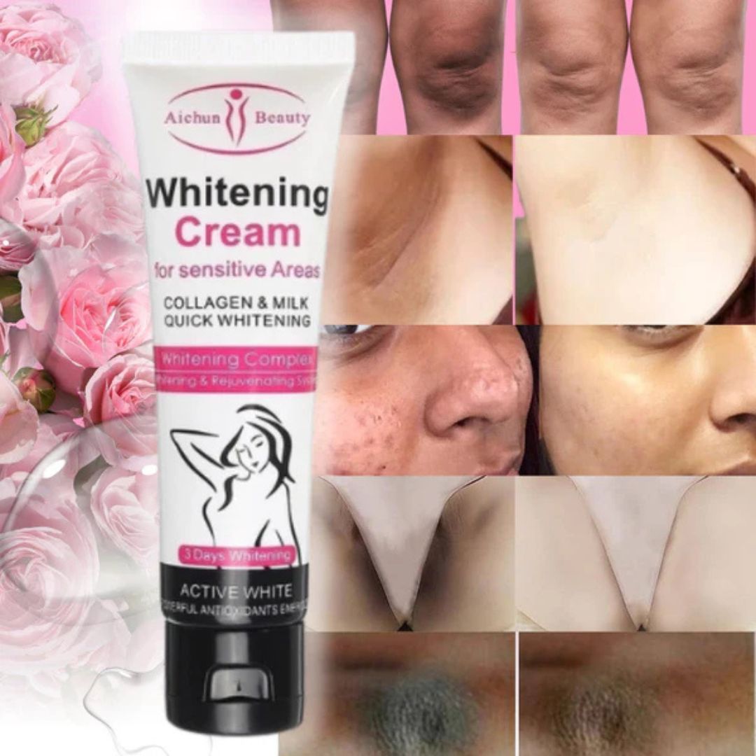 💃 Crema Blanqueadora con Colágeno y Ácido Glicólico