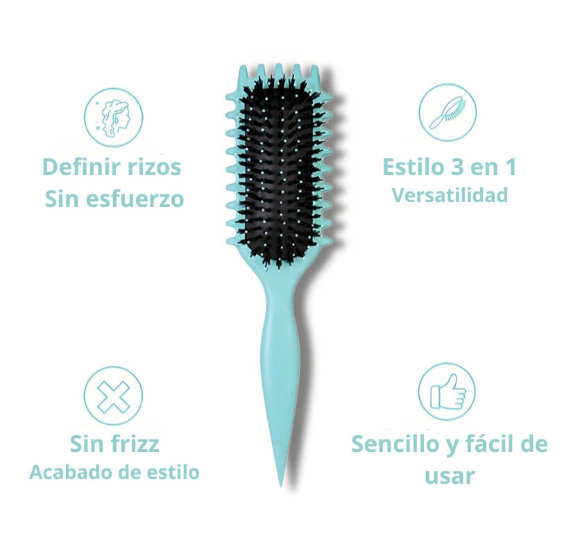 CurlBrush™ - Cepillo Definidor de Rizos